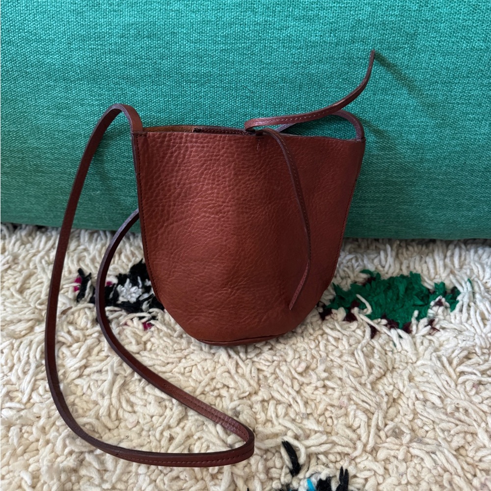 Nuraxi Teresa Robinson Mini Crossbody Bucket Bag